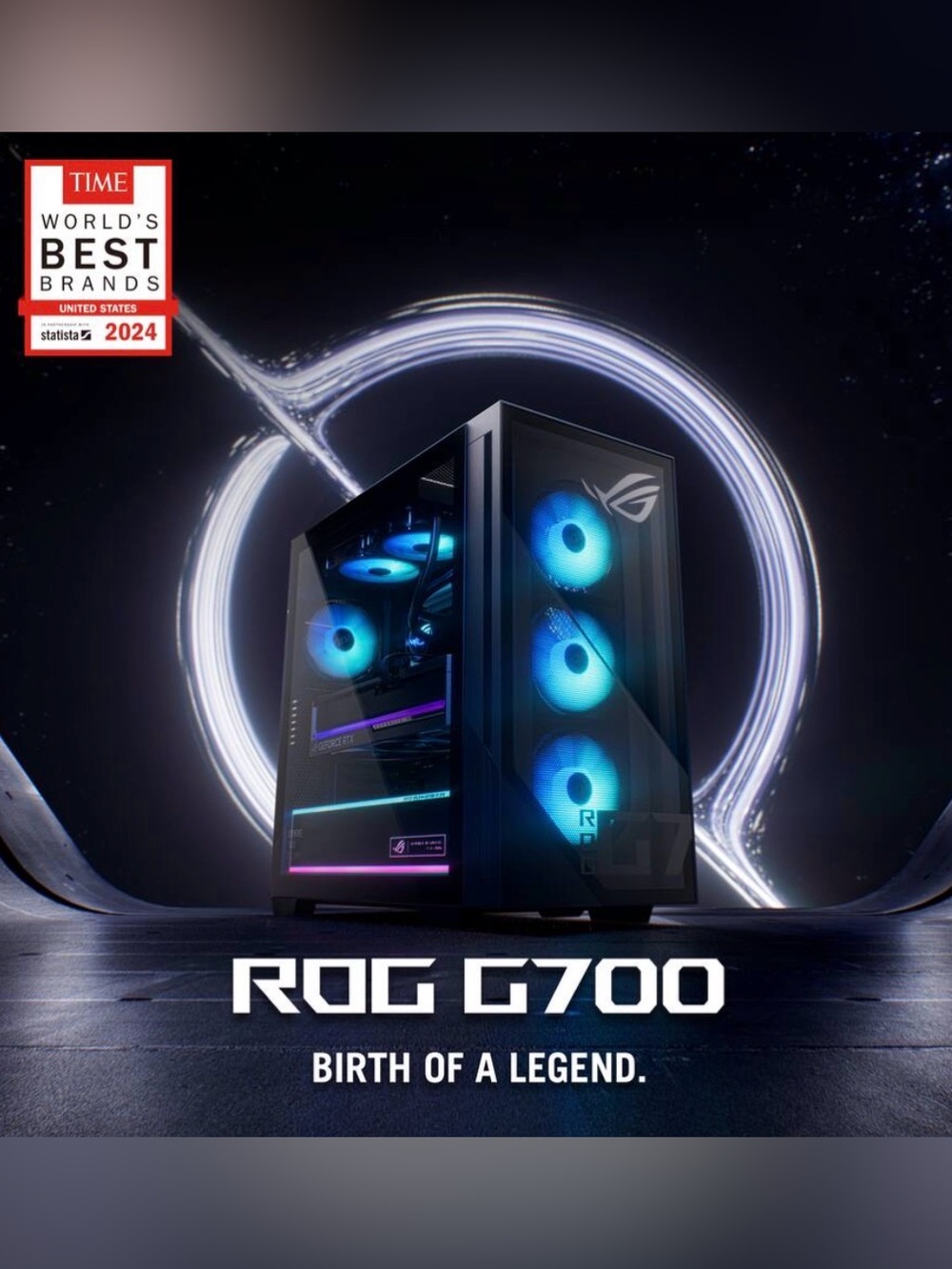 ASUS - ROG G700 Gaming Desktop intel core ultra 7 265kf-32gb memory NVIDIA
